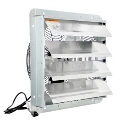 Vie Air 18 Inch Shutter Exhaust Fan with Power Cord